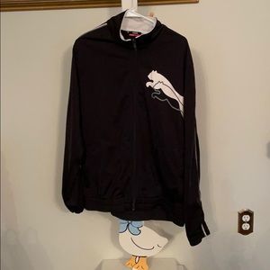 Men’s Black Puma Zip Up